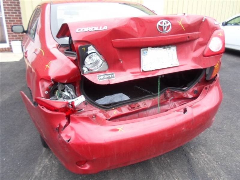 Vehicle before repair