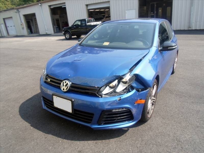 Vehicle before repair